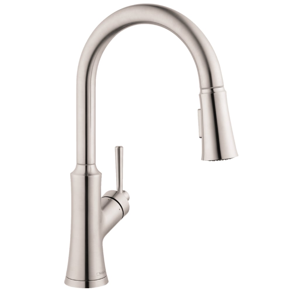 Hansgrohe Joleena 2 Spray High Arc Kitchen Faucet Steel Optic Schillings